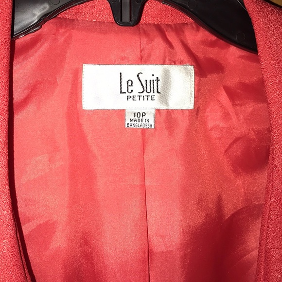 Peach/ coral blazer - Picture 3 of 3